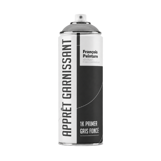Aérosol apprêt garnissant 400 ml. Gris foncé
