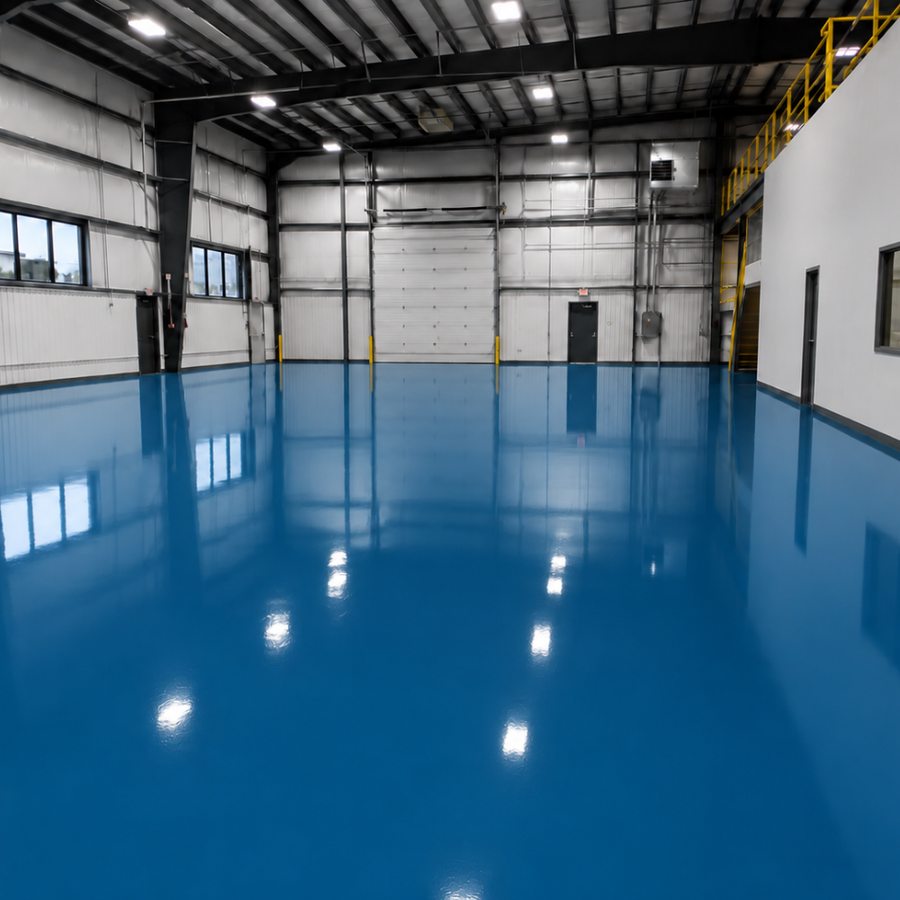 BLEU RAL 5017 RENDU CARRE
