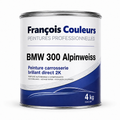 Peinture carrosserie brillant direct 2K BMW 300 Alpinweiss - 4 kg