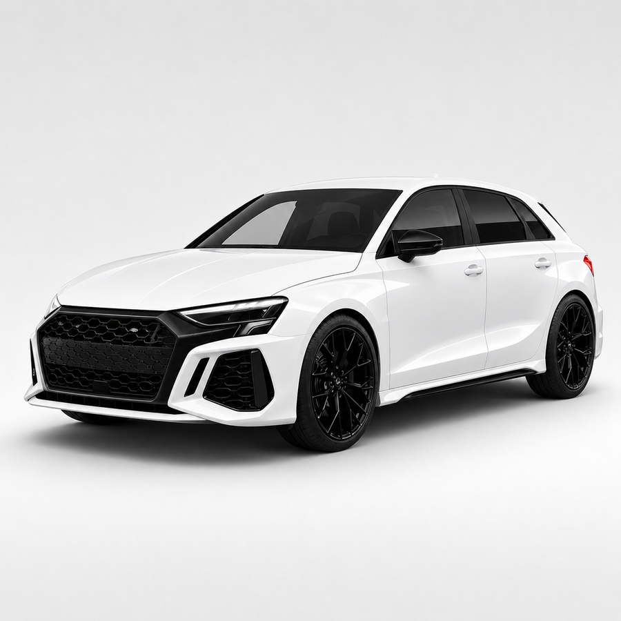 Peinture carrosserie brillant direct 2K Audi LY9C Blanc Ibis - 4 kg