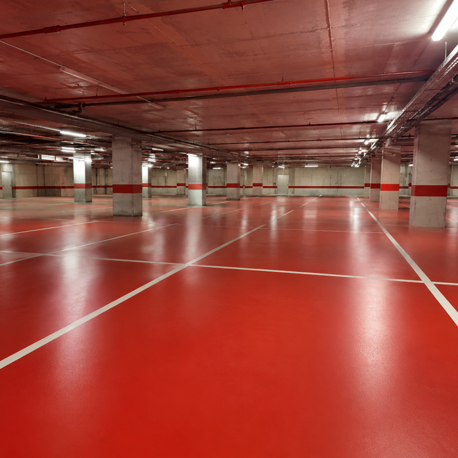 ROUGE RAL 3020 RENDU CARRE