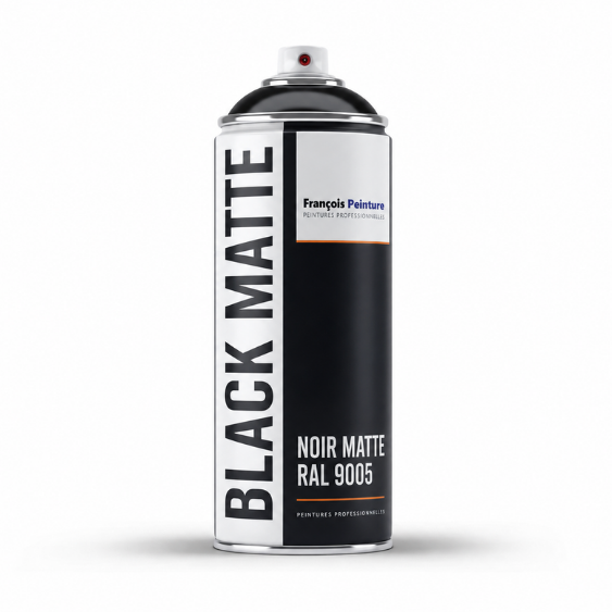 Aérosol Noir Mat 400ml