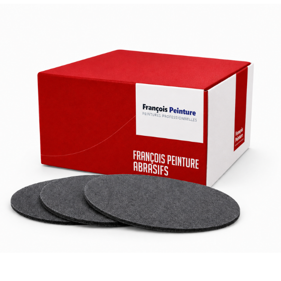 Disque abrasif de ponçage 150mm support mousse (10un)