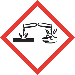 Pictogramme GHS05 : corrosif