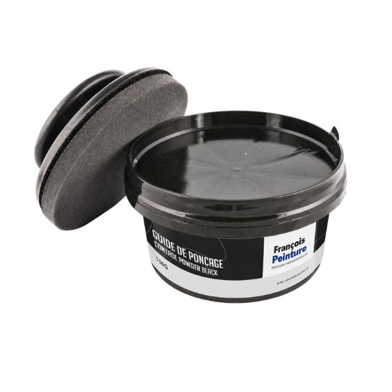 Guide de contrôle de ponçage en poudre noir 100g