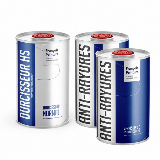 Kit vernis HS anti-rayures 3litres